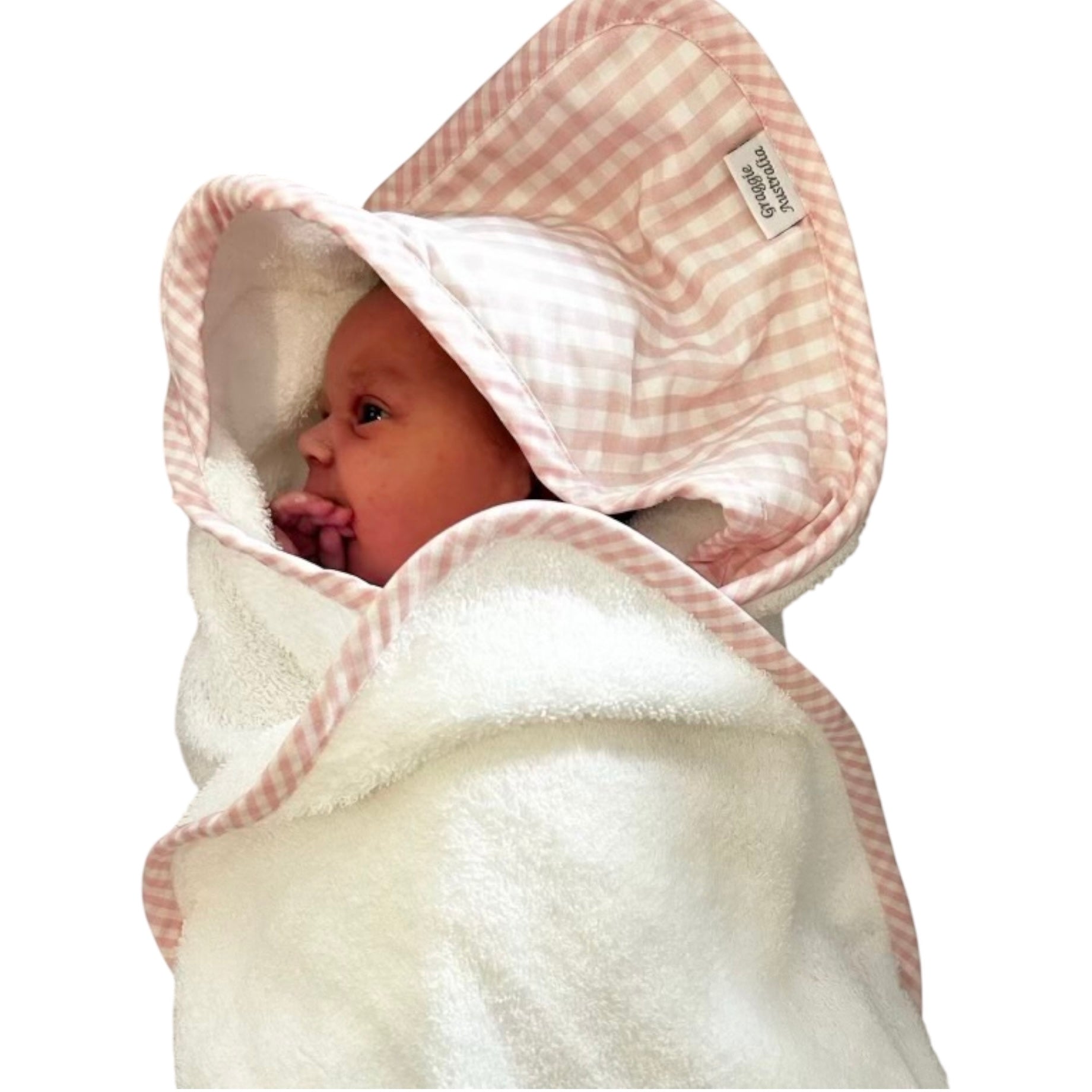 BABY HOODED BATH TOWEL - (Choose Options)