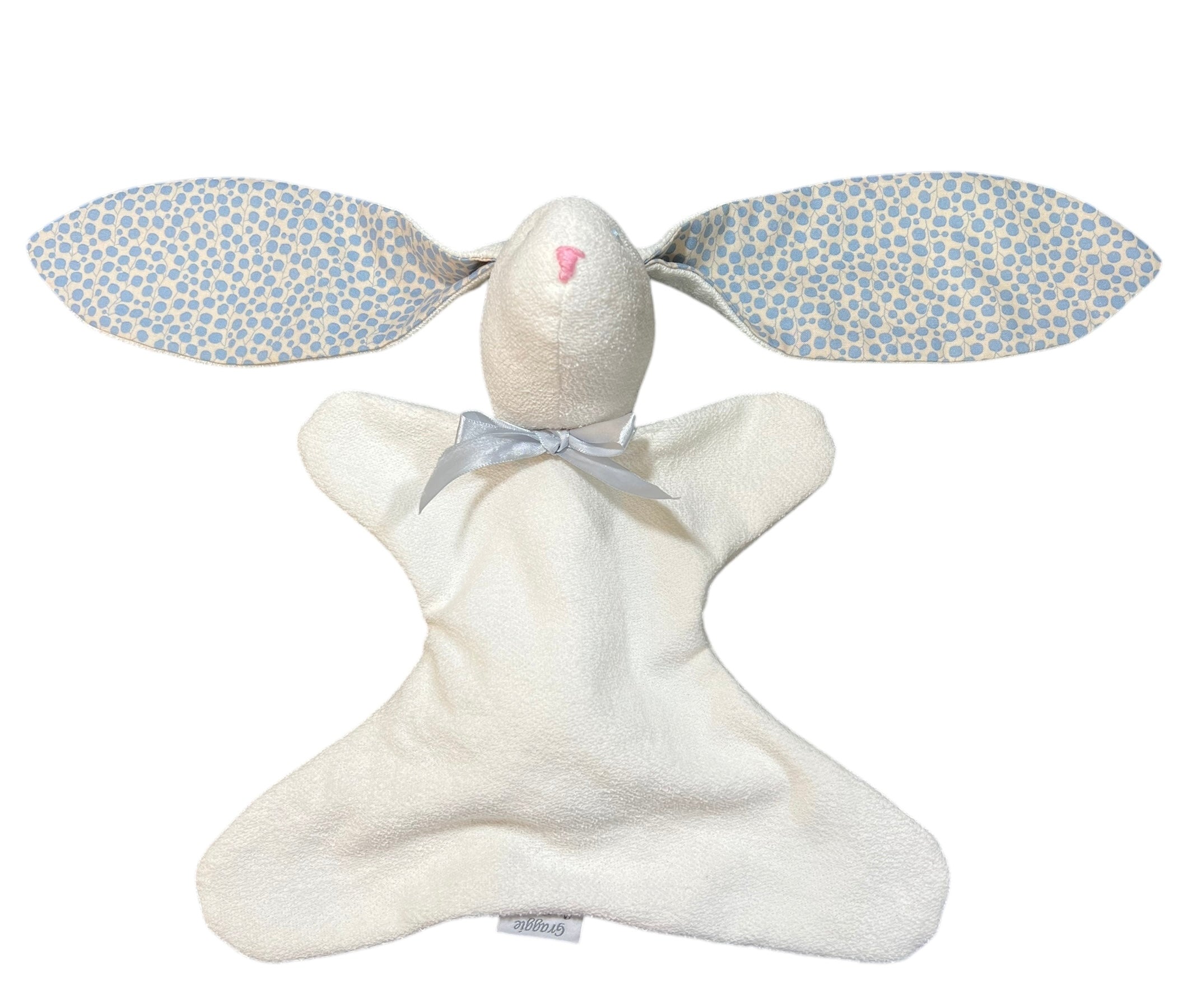 BABY BOY Bunny Lovey/Comforter - (Multiple Choice)