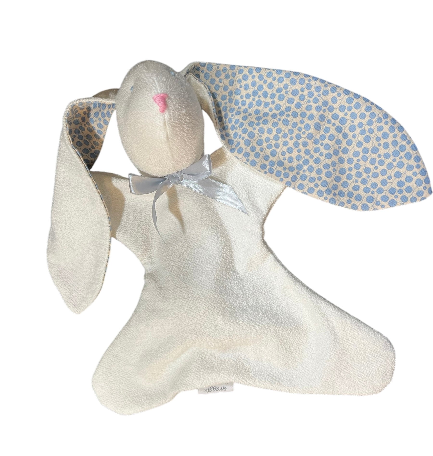BABY BOY Bunny Lovey/Comforter - (Multiple Choice)