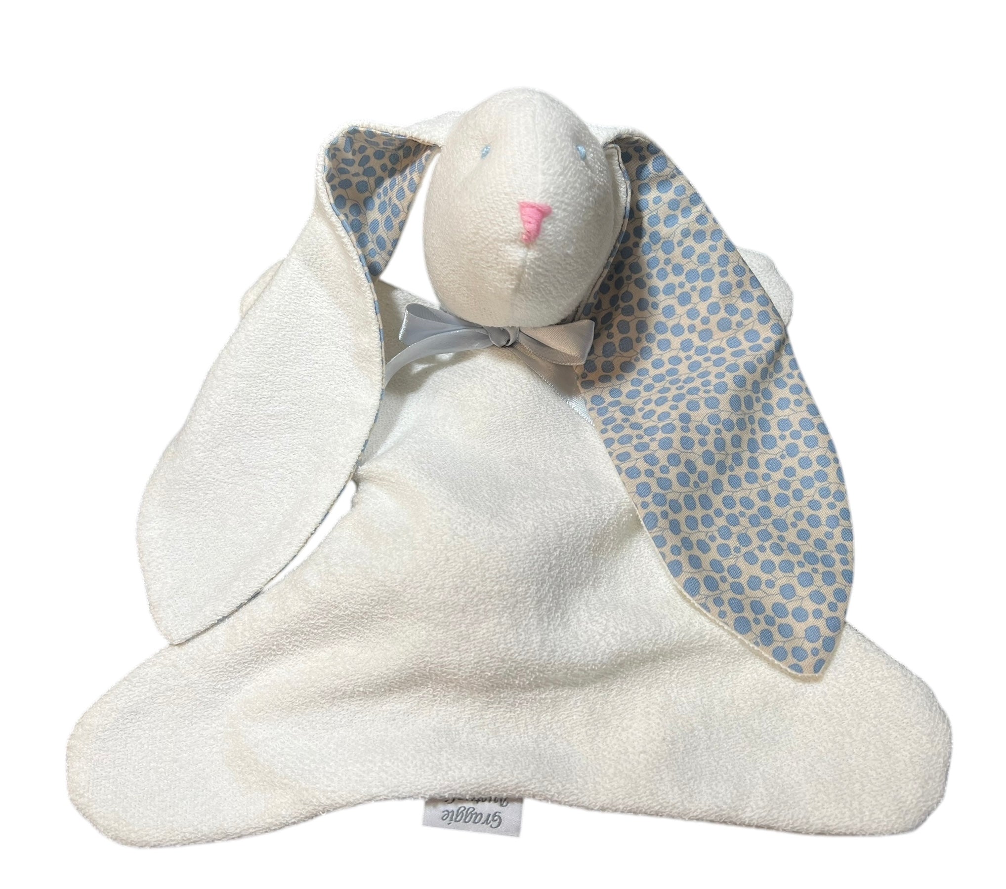 BABY BOY Bunny Lovey/Comforter - (Multiple Choice)