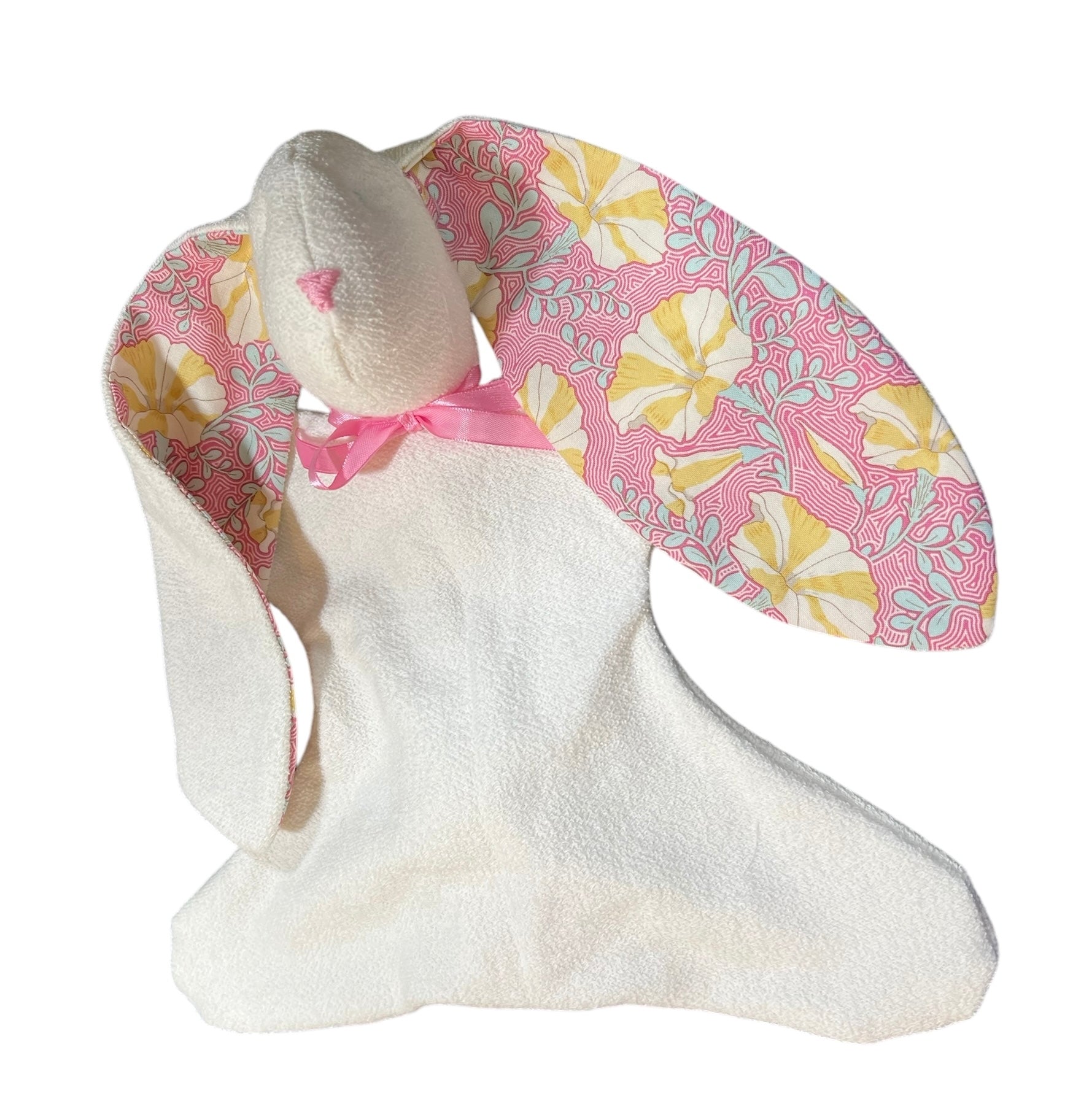 BABY GIRL Bunny Lovey/Comforter - (Multiple Choice)