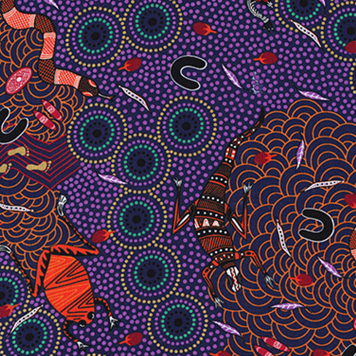 AUSTRALIAN ABORIGINAL ART Sleep Masks (Multiple Choice)