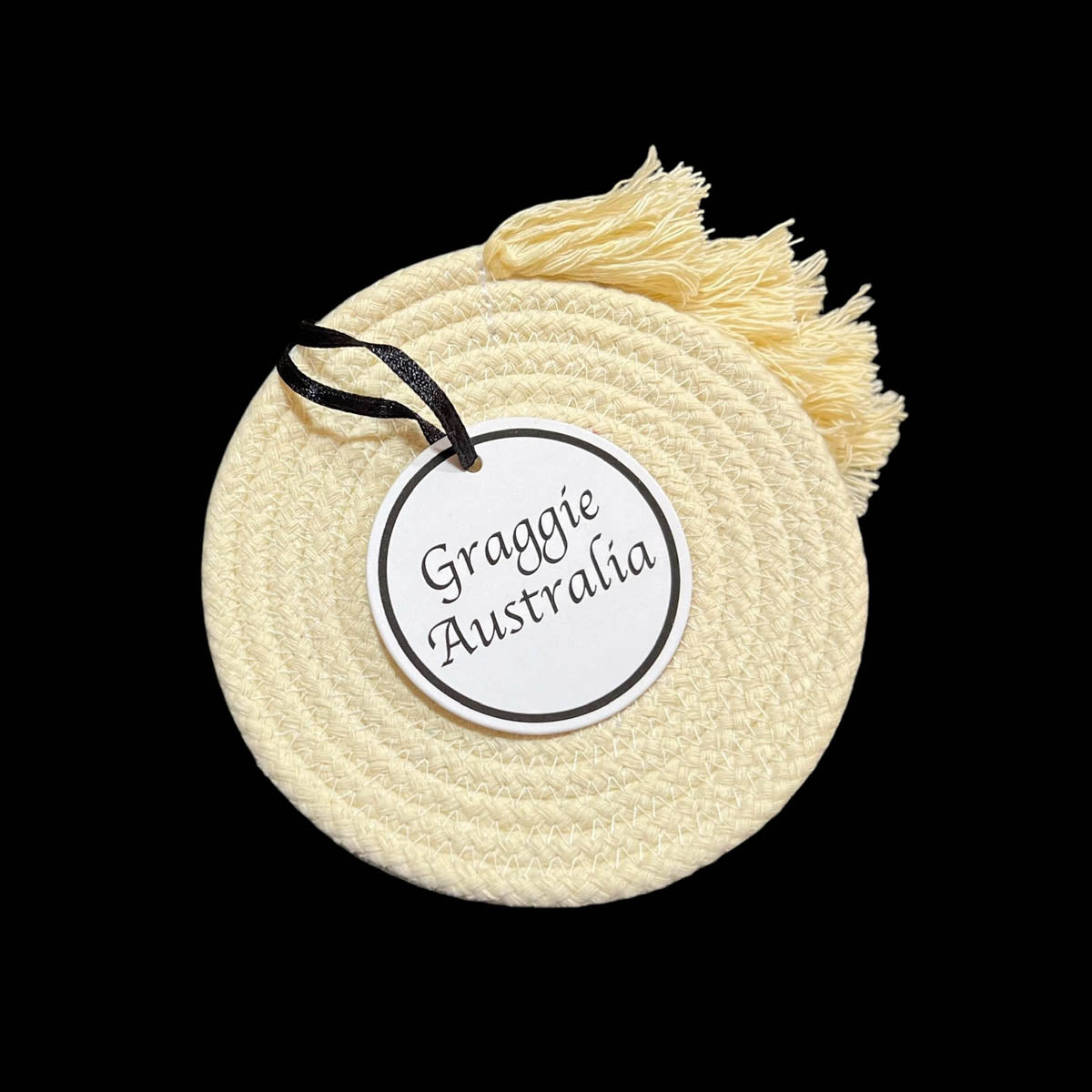 Rope Drink Coaster Set of 6 #1