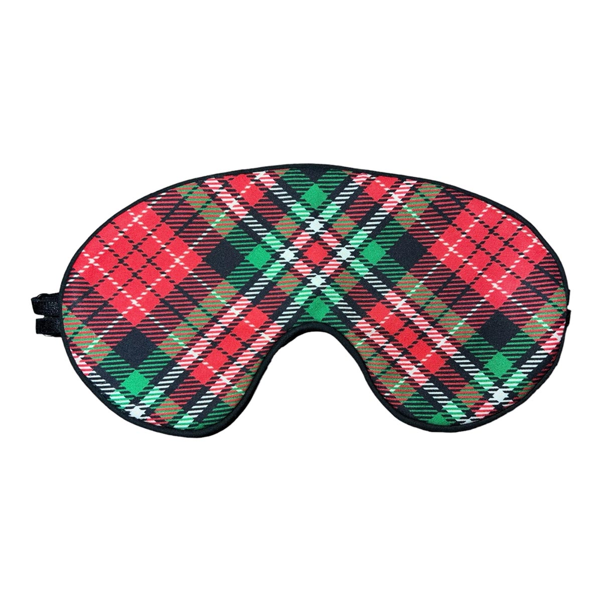 FOR HIM - Sleep Mask - TARTAN RED