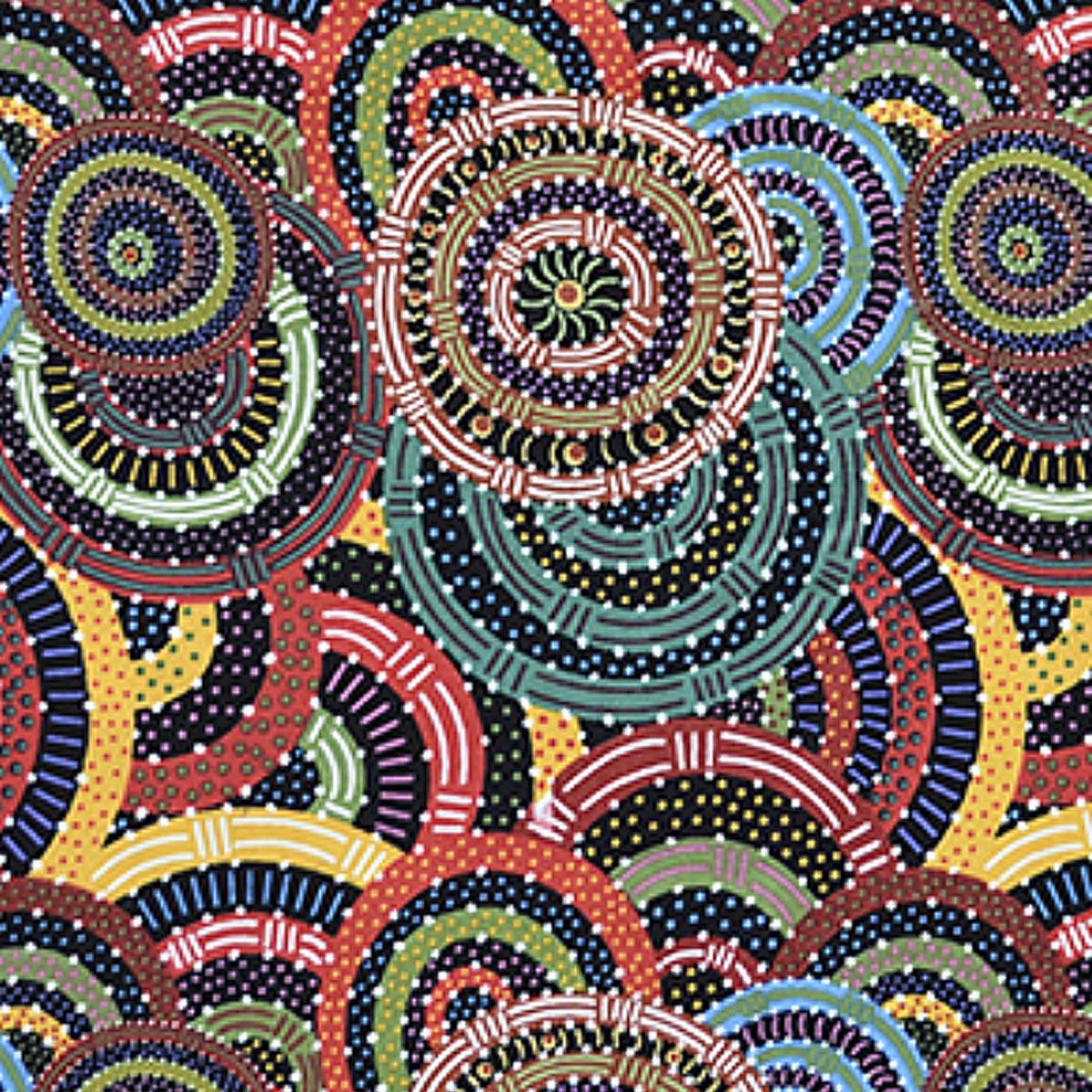 AUSTRALIAN ABORIGINAL ART Sleep Masks (Multiple Choice)